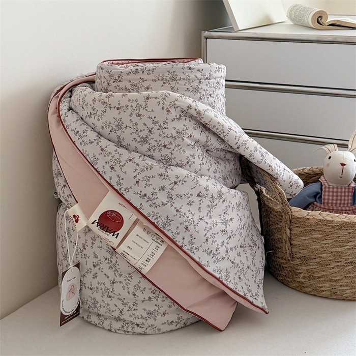 91家纺网 家纺一手货源 找家纺 （总）暖生活 2026新款A类冰皮氨纶凉感夏被 被子被芯