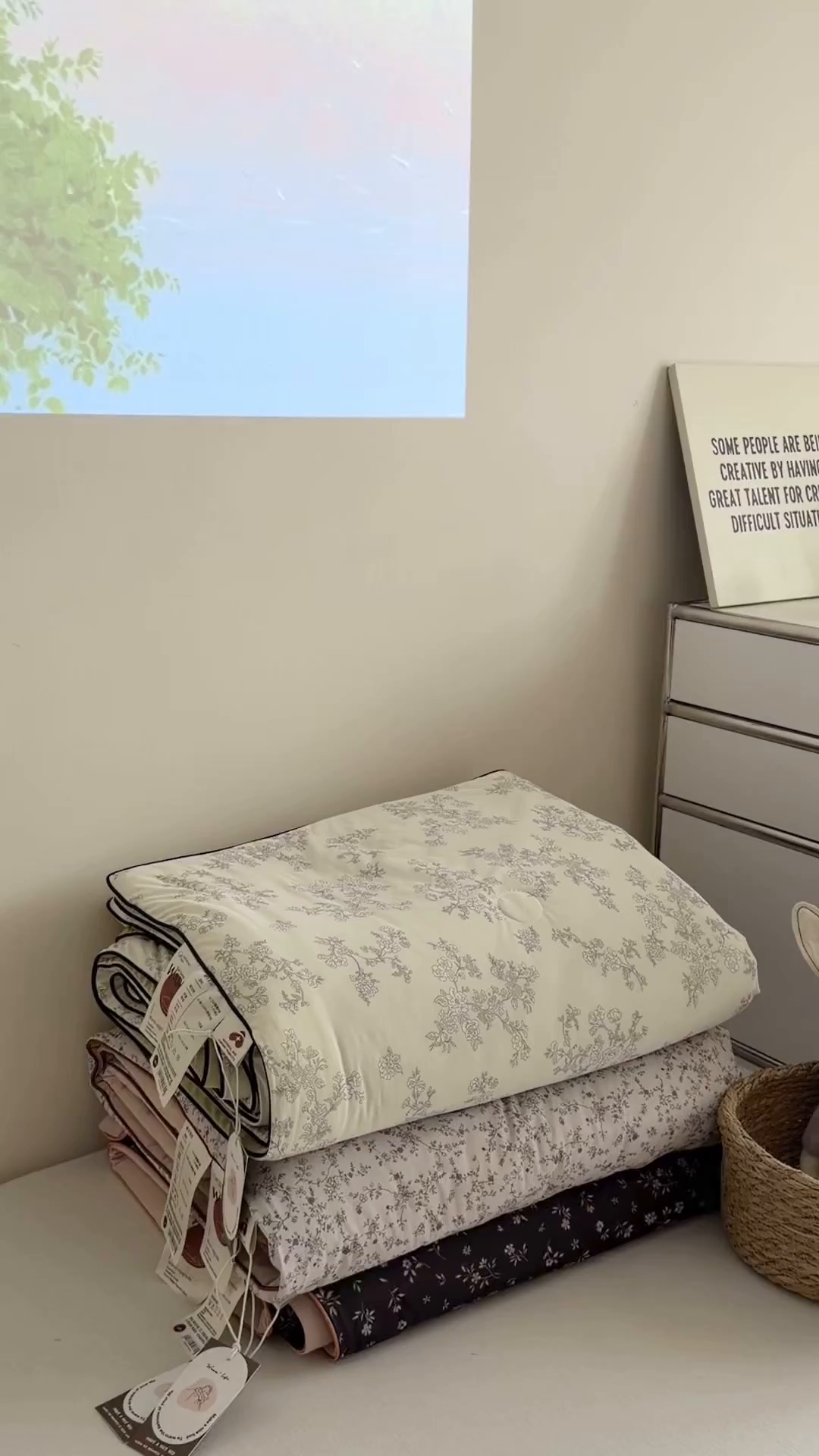 91家纺网 家纺一手货源 找家纺 暖生活 2026新款A类冰皮氨纶凉感夏被 被子被芯 组合图仅展示