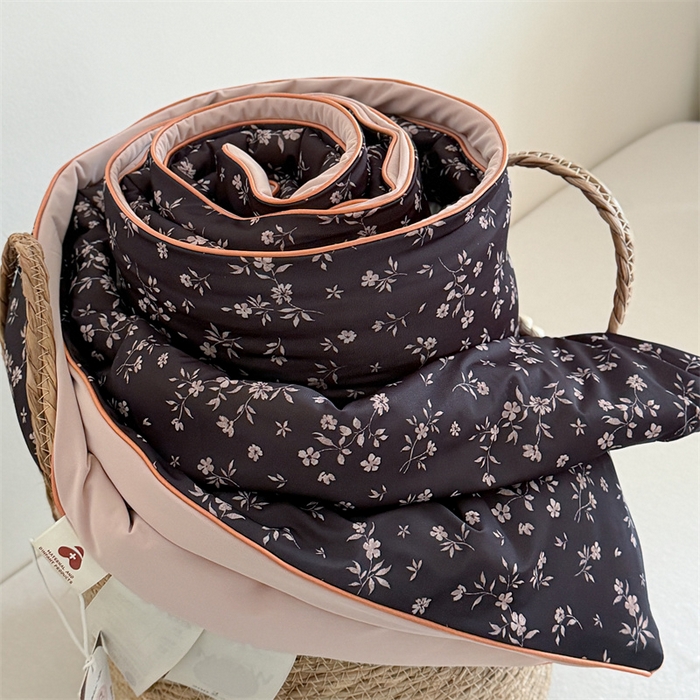 91家纺网 家纺一手货源 找家纺 暖生活 2026新款A类冰皮氨纶凉感夏被 被子被芯 暮粉樱花