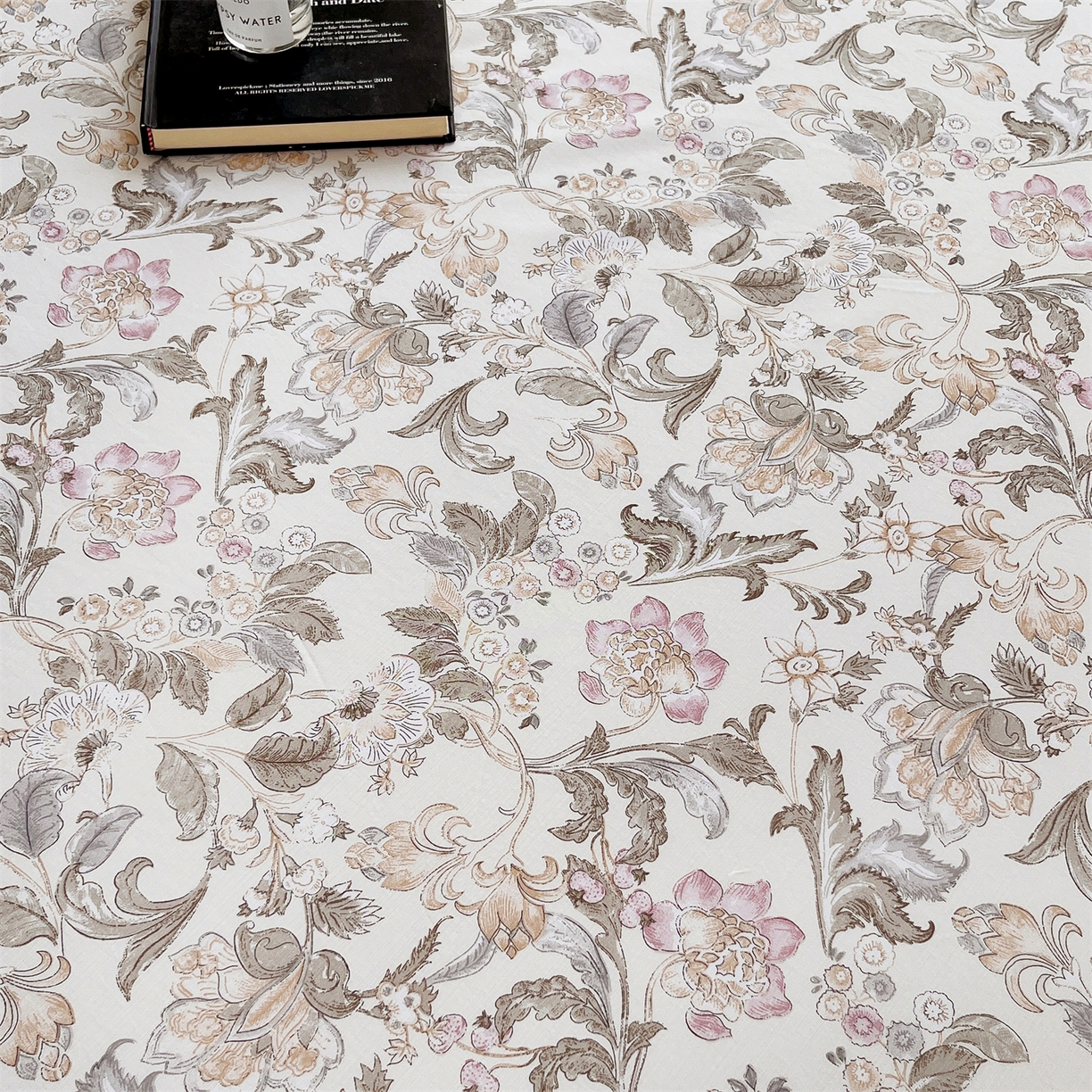 91家纺网 家纺一手货源 找家纺 慕木家纺 2026新款A类纯色印花慕丝棉床笠系列（抽空压缩可供跨境）（提供买家秀） 锦芙