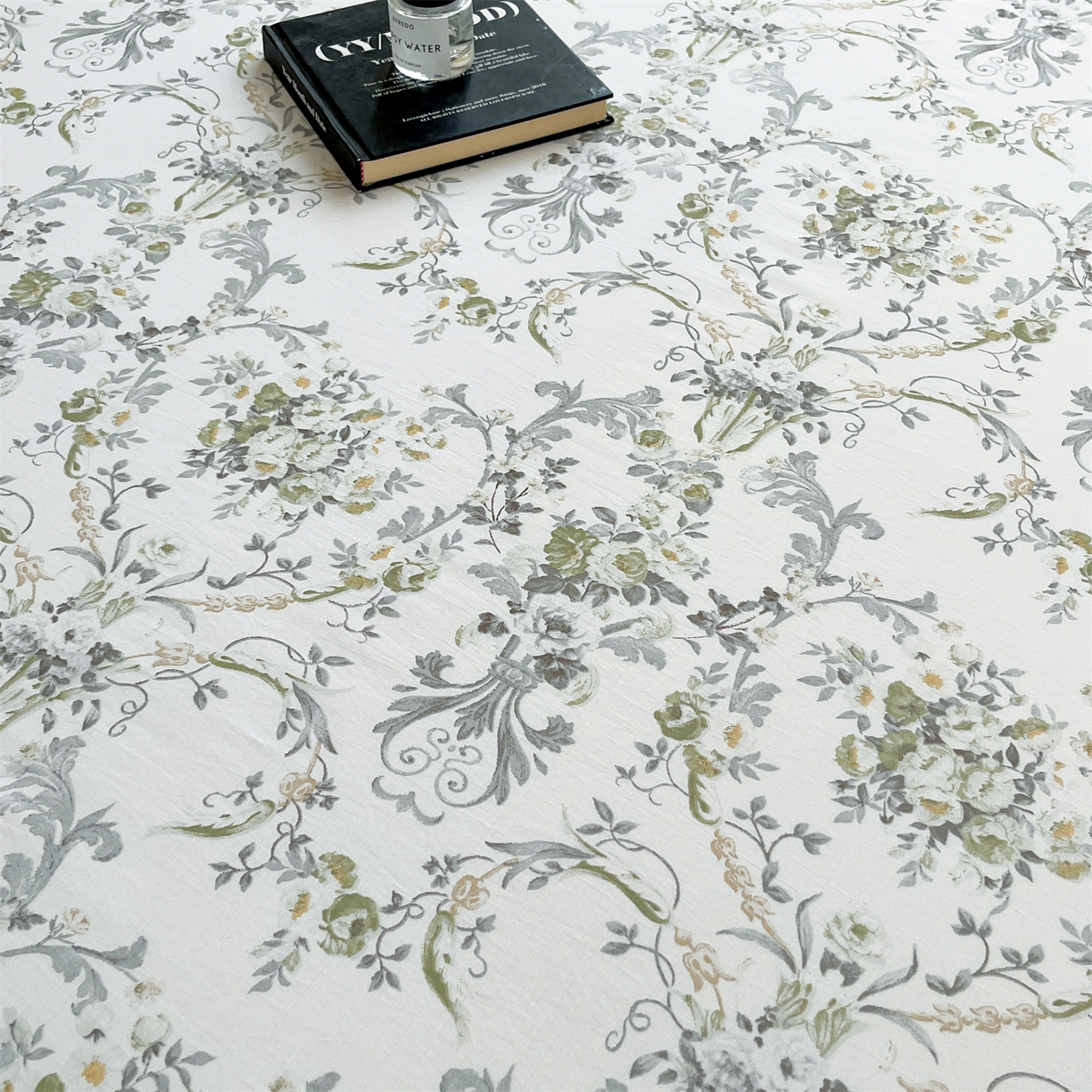 91家纺网 家纺一手货源 找家纺 慕木家纺 2026新款A类纯色印花慕丝棉床笠系列（抽空压缩可供跨境）（提供买家秀） 清漫