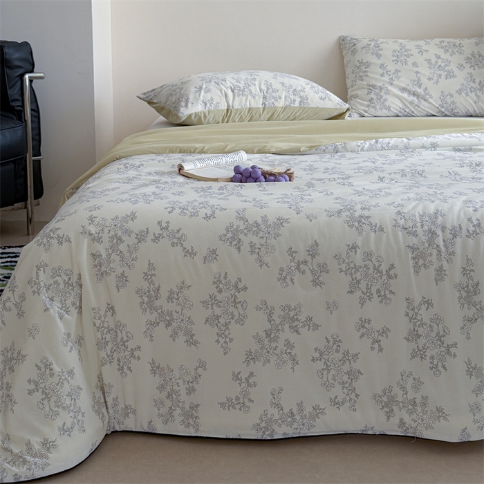 91家纺网 家纺一手货源 找家纺 暖生活 2026新款A类冰皮氨纶凉感夏被 被子被芯 午夜巴黎