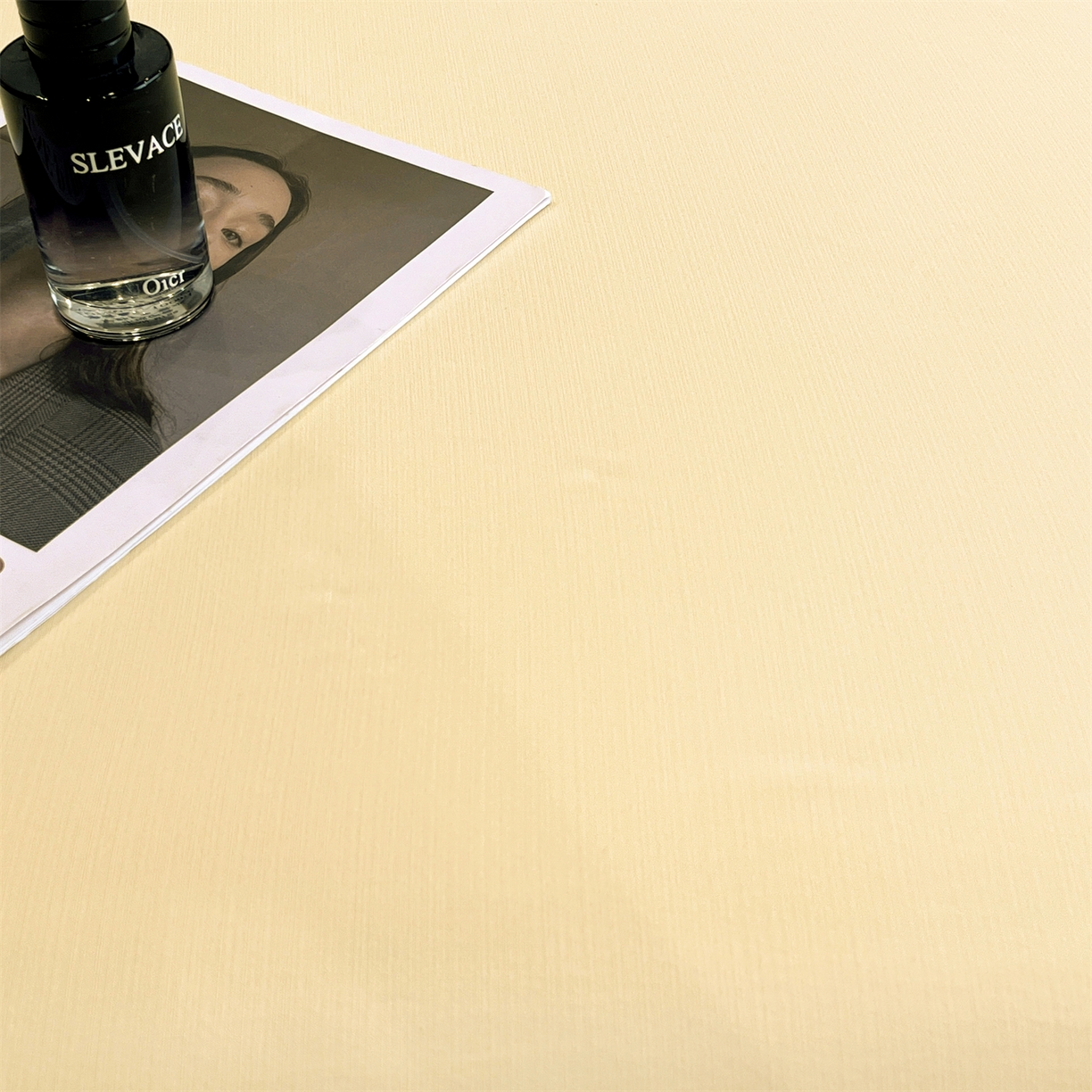 91家纺网 家纺一手货源 找家纺 慕木家纺 2026新款A类纯色印花慕丝棉床笠系列（抽空压缩可供跨境）（提供买家秀） 奶油黄