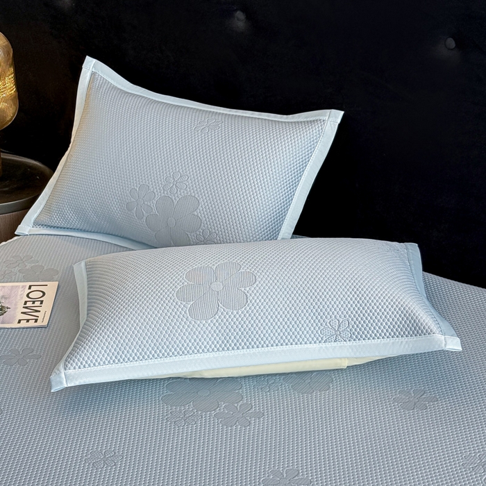 91家纺网 家纺一手货源 找家纺 喜梦缘家纺 2026新款复合中分子PE100%聚乙烯乙纶色织提花凉感软凉席席子 清花