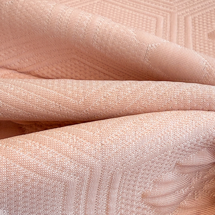 91家纺网 家纺一手货源 找家纺 喜梦缘家纺 2026新款复合中分子PE100%聚乙烯乙纶色织提花凉感软凉席席子 四叶草-粉