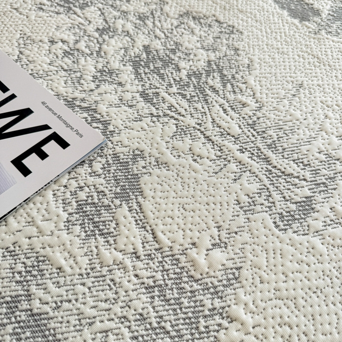 91家纺网 家纺一手货源 找家纺 喜梦缘家纺 2026新款复合中分子PE100%聚乙烯乙纶色织提花凉感软凉席席子 雾林