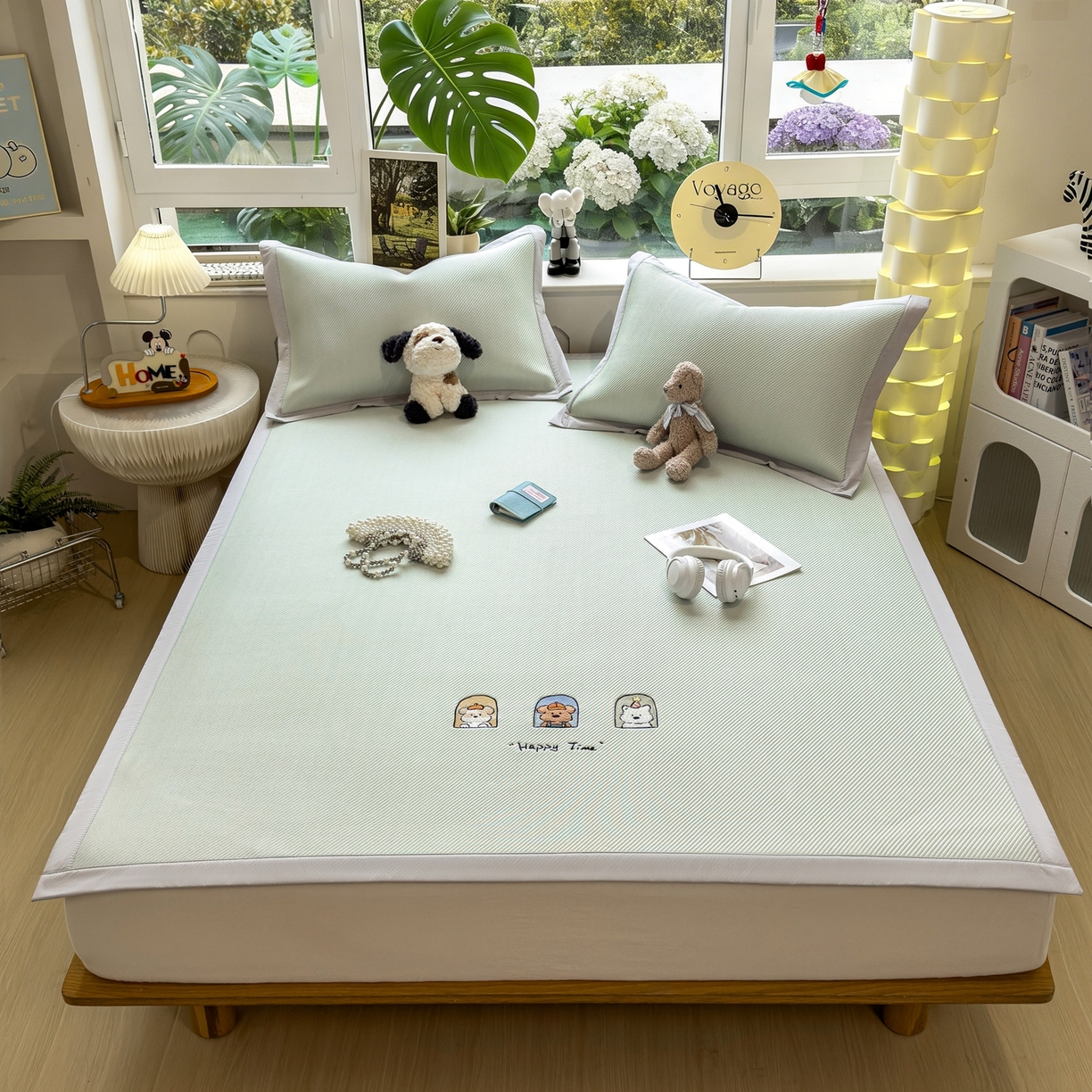 91家纺网 家纺一手货源 找家纺 （总）眠多宝（绒多宝） 2026新款可机洗冰豆豆冰丝席凉席席子a类母婴级婴儿可用凉感值过0.21夏天