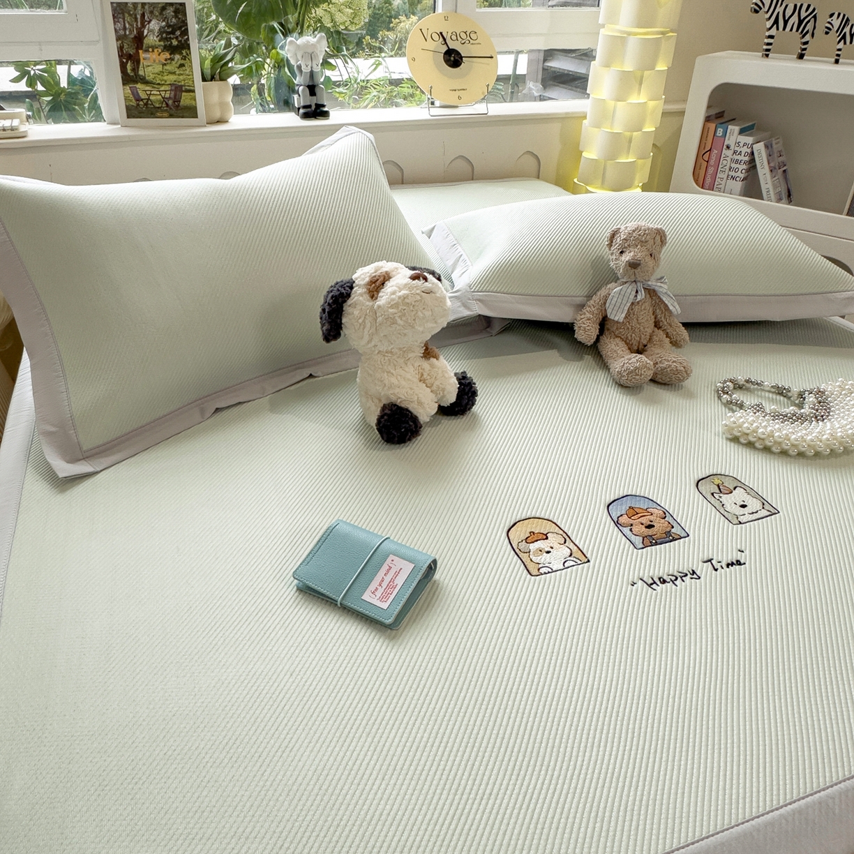 91家纺网 家纺一手货源 找家纺 （总）眠多宝（绒多宝） 2026新款可机洗冰豆豆冰丝席凉席席子a类母婴级婴儿可用凉感值过0.21夏天