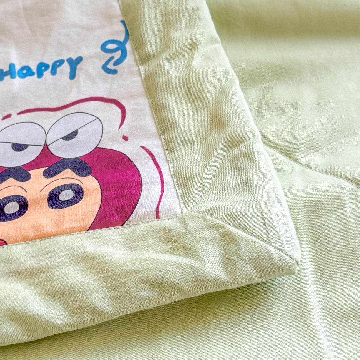 91家纺网 家纺一手货源 找家纺 （总）雅萱家纺 2026新款里外全棉棉花夏被蜡笔小新系列