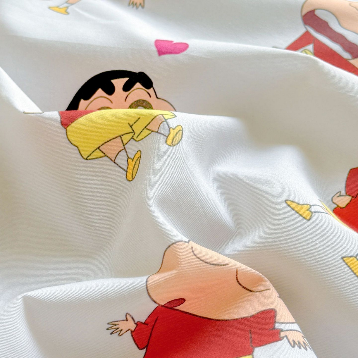 91家纺网 家纺一手货源 找家纺 雅萱家纺 2026新款里外全棉棉花夏被蜡笔小新系列 夏被-多变小新