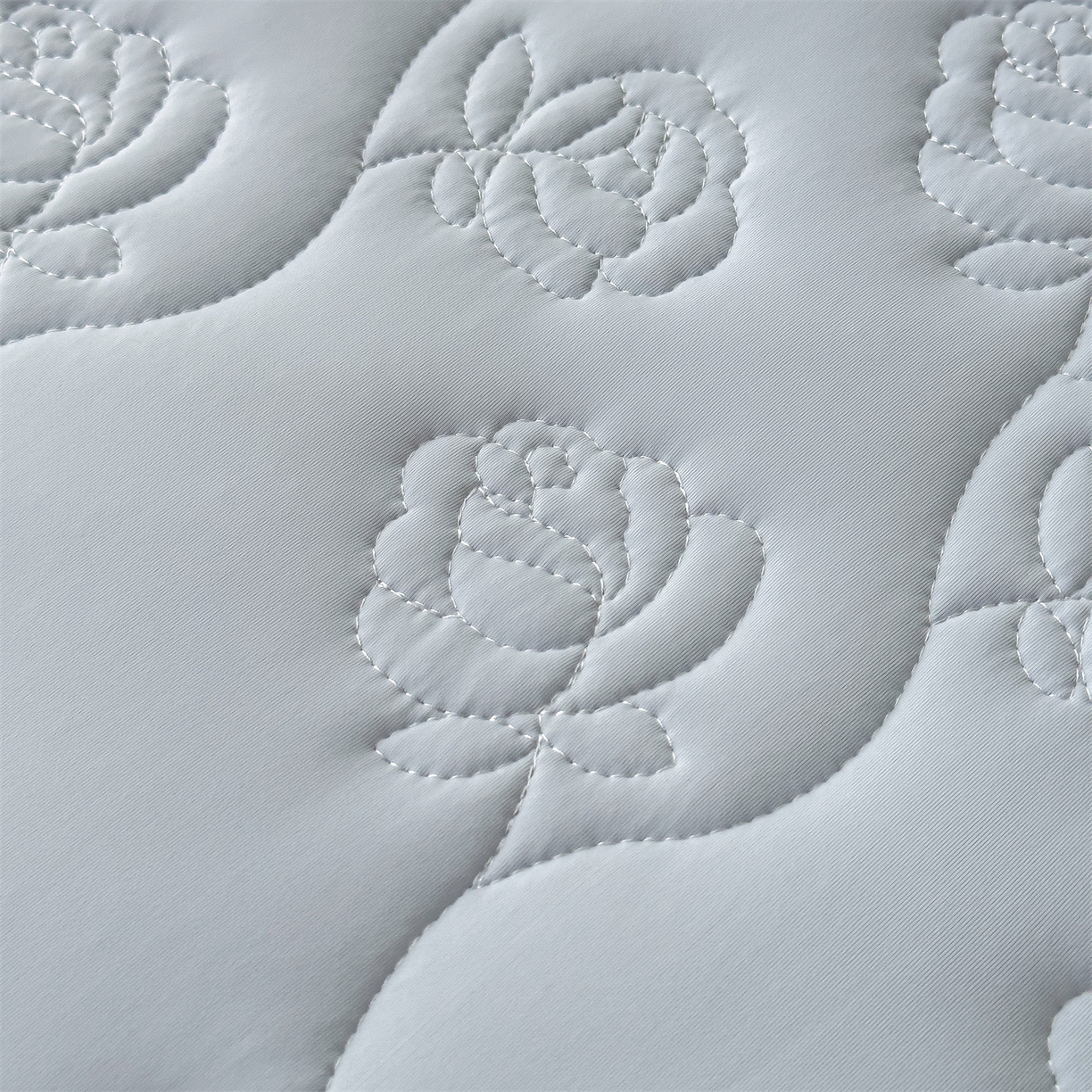 91家纺网 家纺一手货源 找家纺 雯豆家纺 【10A抗菌】2026新款氨纶凉感丝花边枕套单只一对装夏季冰丝枕芯保护套 氨纶花边床笠-水蓝