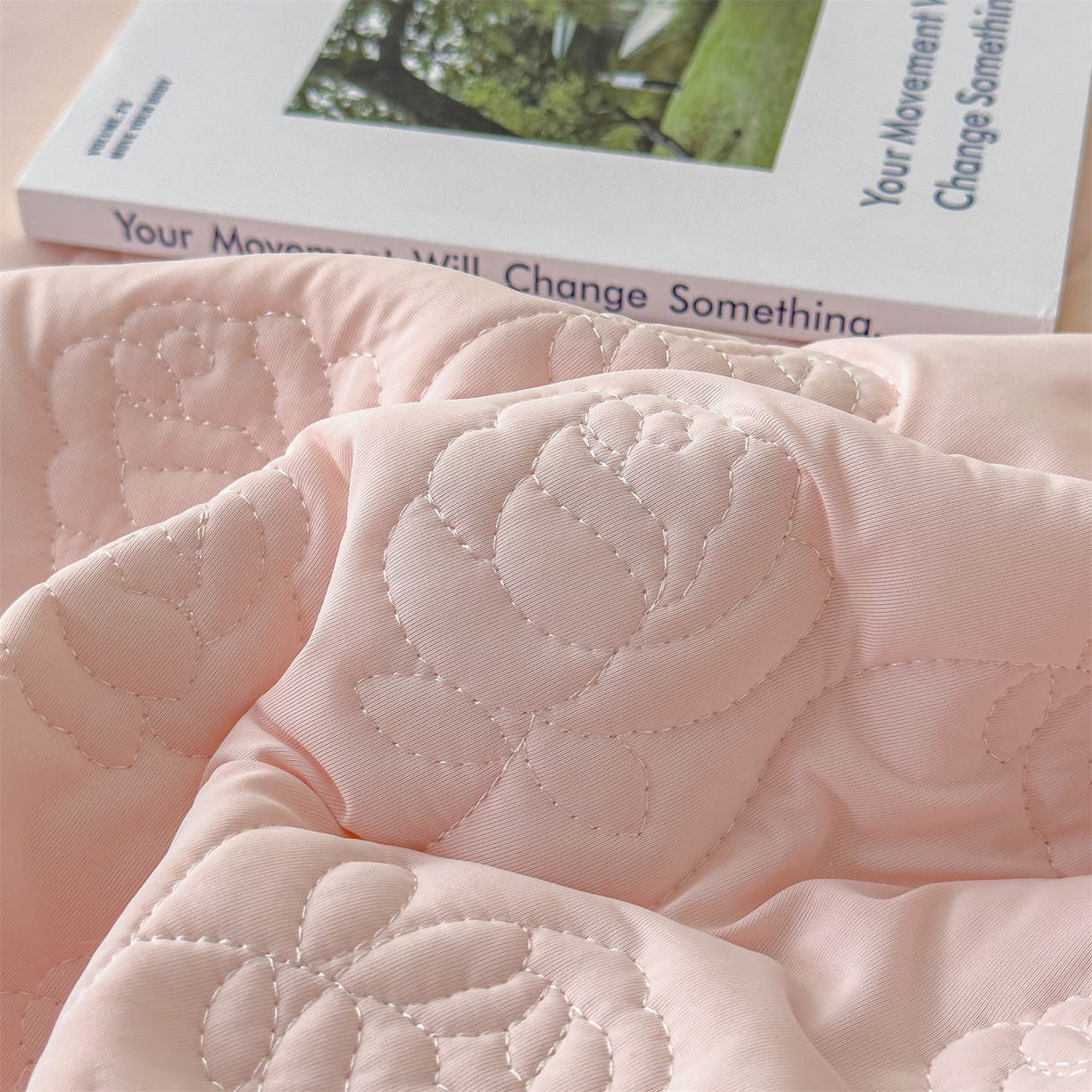 91家纺网 家纺一手货源 找家纺 雯豆家纺 【10A抗菌】2026新款氨纶凉感丝花边枕套单只一对装夏季冰丝枕芯保护套 氨纶花边床笠-粉