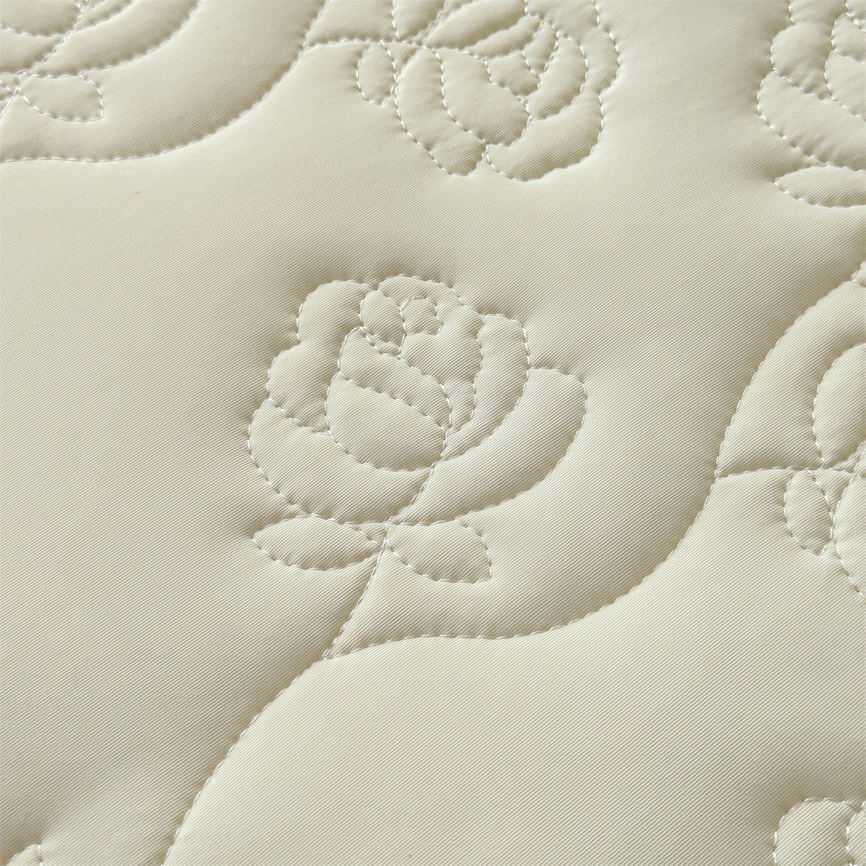 91家纺网 家纺一手货源 找家纺 雯豆家纺 【10A抗菌】2026新款氨纶凉感丝花边枕套单只一对装夏季冰丝枕芯保护套 氨纶花边床笠-奶黄