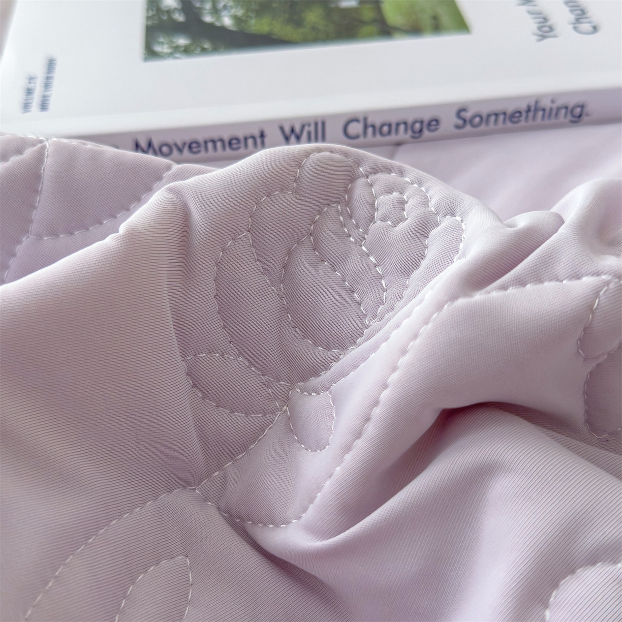 91家纺网 家纺一手货源 找家纺 雯豆家纺 【10A抗菌】2026新款氨纶凉感丝花边枕套单只一对装夏季冰丝枕芯保护套 氨纶花边床笠-香芋紫