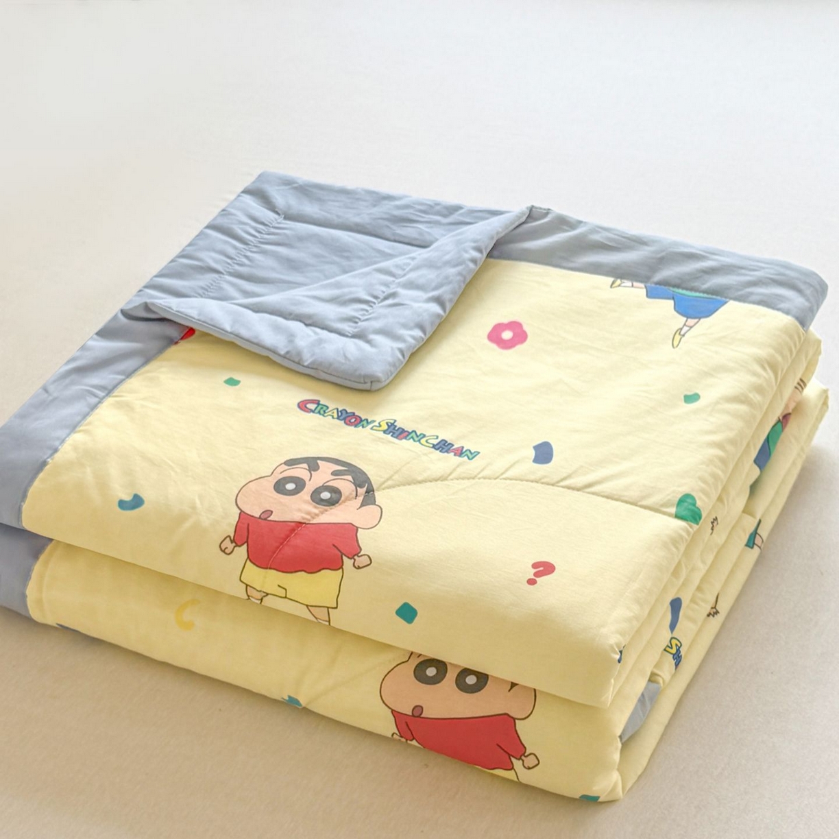 雅萱家纺 2026新款里外全棉棉花夏被蜡笔小新系列 夏被-星仔生活