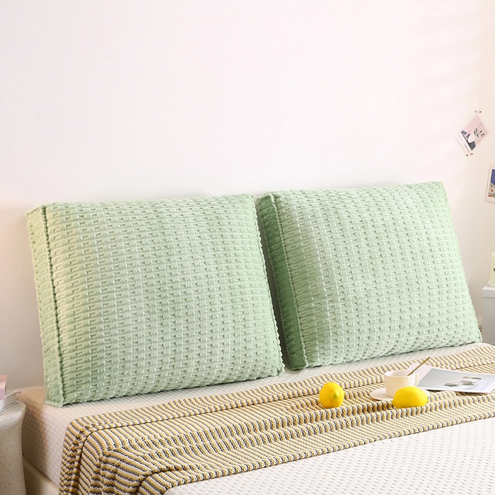 91家纺网 家纺一手货源 找家纺 （总）永光家居 2026竹节绒方垫靠枕床头靠垫抱枕大靠背