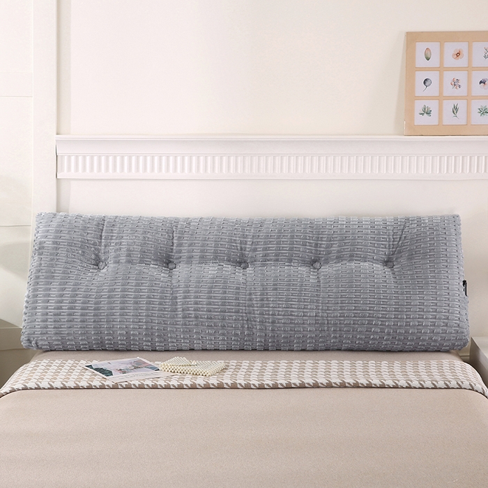 91家纺网 家纺一手货源 找家纺 （总）永光家居 2026竹节绒三角靠垫床头靠枕抱枕大靠背