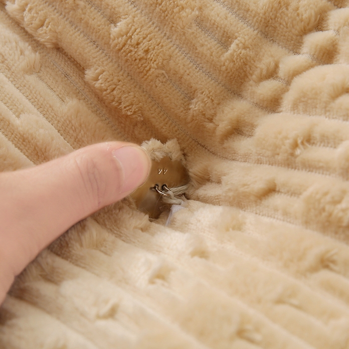 91家纺网 家纺一手货源 找家纺 永光家居 2026新款YG2688竹节绒三角靠垫 竹节 卡其