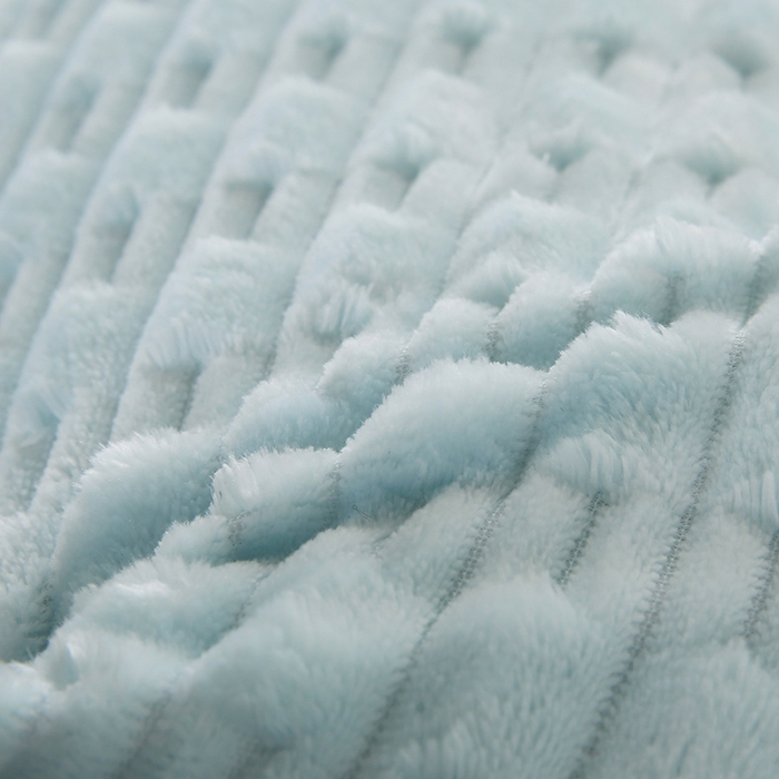 91家纺网 家纺一手货源 找家纺 永光家居 2026新款YG2688竹节绒三角靠垫 竹节 蓝