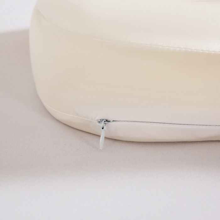 91家纺网 家纺一手货源 找家纺 老地方家纺 2026新款牵引枕记忆枕芯凉感零压深睡按摩枕芯枕头 牵引枕-白玉