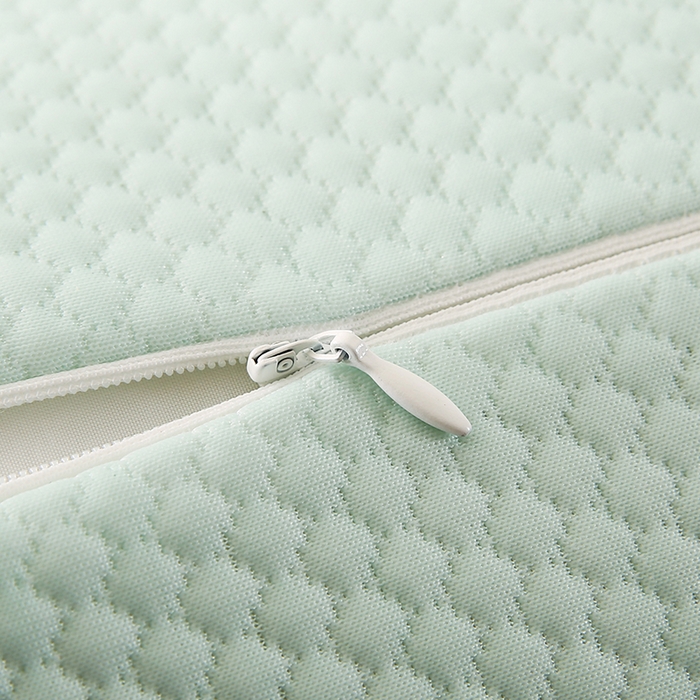 91家纺网 家纺一手货源 找家纺 蔻眠 凉豆豆凉感丝长抱枕侧睡夹腿抱枕长枕芯枕头 凉豆豆-绿色