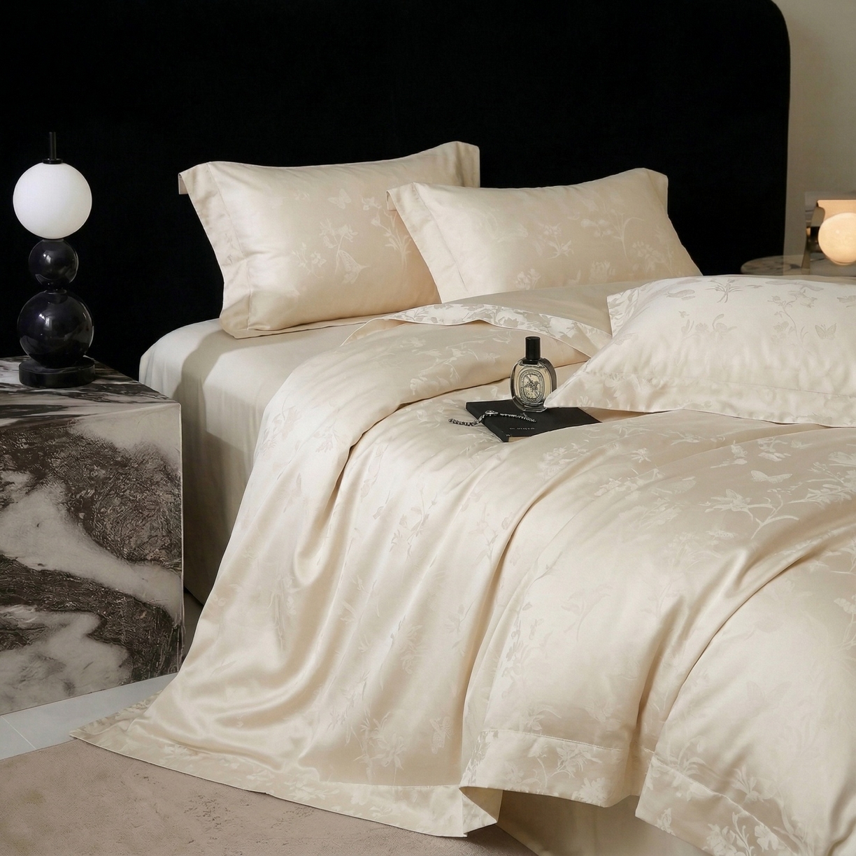 91家纺网 家纺一手货源 找家纺 （总）爱彼家纺 2026新款亲肤提花四件套-系列一