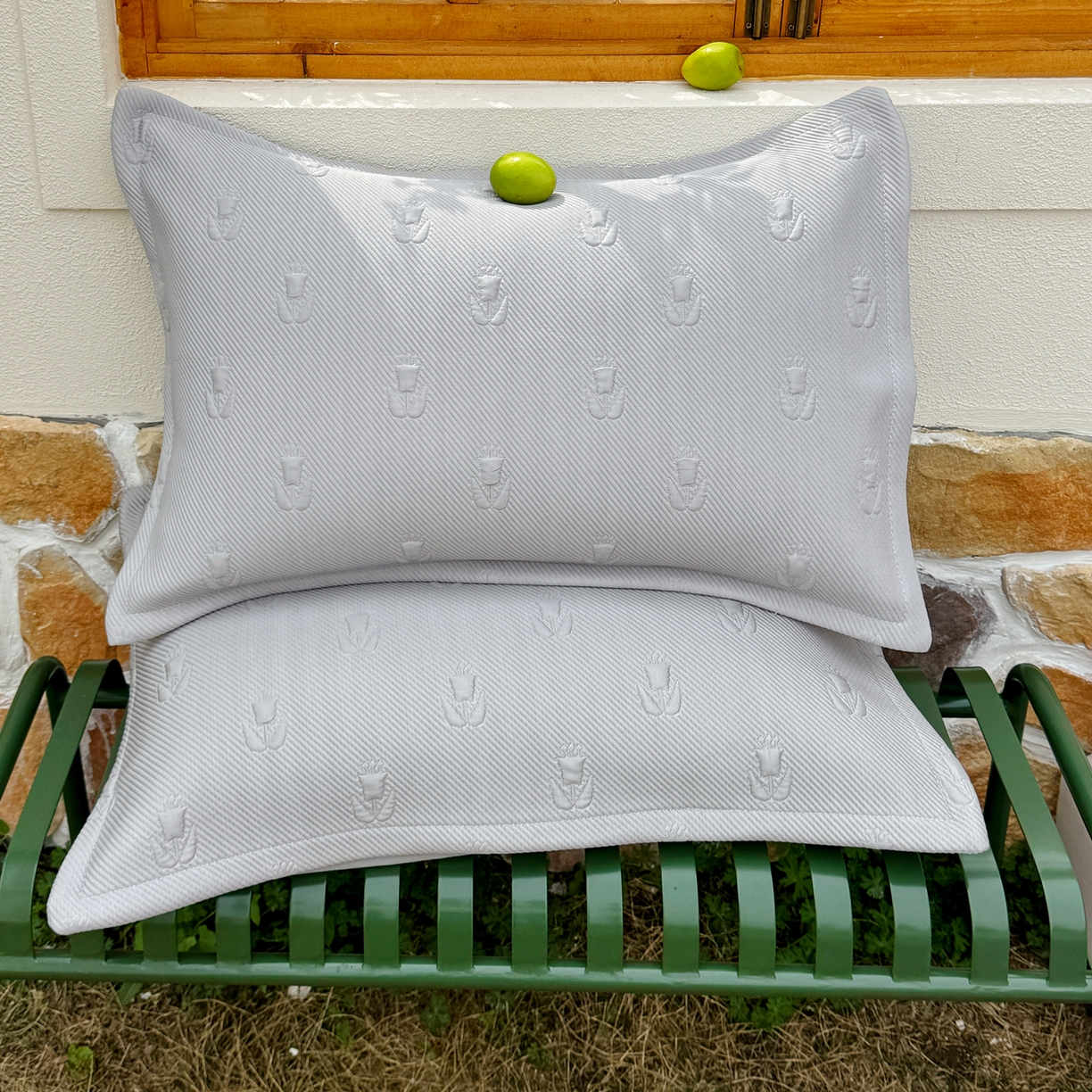 91家纺网 家纺一手货源 找家纺 恋尚羽家纺 2026新款高分子PE凉泡泡大床裙凉感席波浪冰豆豆凉席席子三件套-郁金香 郁金香-灰色