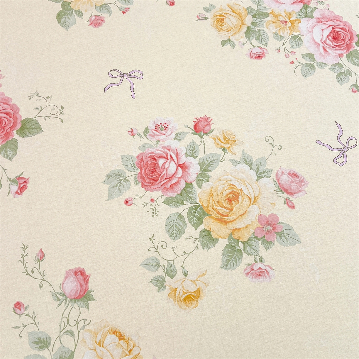 91家纺网 家纺一手货源 找家纺 宜凡家纺 2026新款全棉印花公主风单层床裙四件套 沐颜月朵