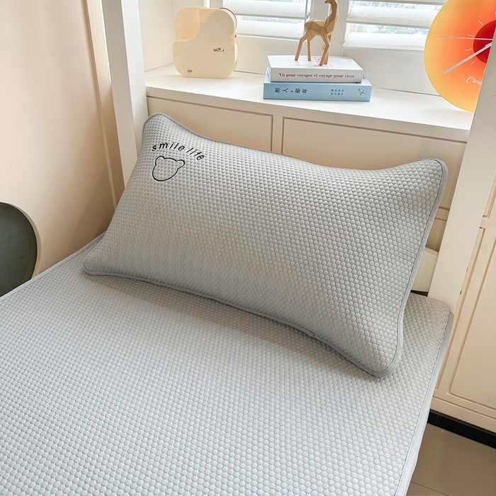 91家纺网 家纺一手货源 找家纺 （总）爱思凯家纺 2026新款【学生】PE真豆豆-八宝熊 -床笠款【场景一】