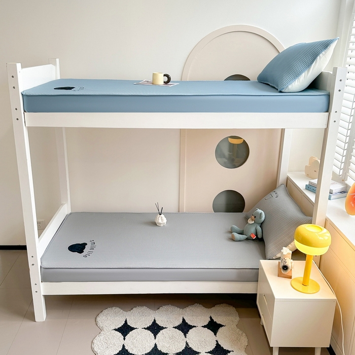 91家纺网 家纺一手货源 找家纺 （总）爱思凯家纺 2026新款【学生】PE真豆豆-八宝熊 -床笠款【场景一】