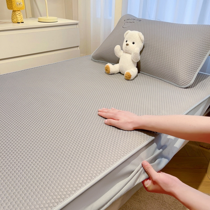 91家纺网 家纺一手货源 找家纺 （总）爱思凯家纺 2026新款【学生】PE真豆豆-八宝熊 -床笠款【场景二】