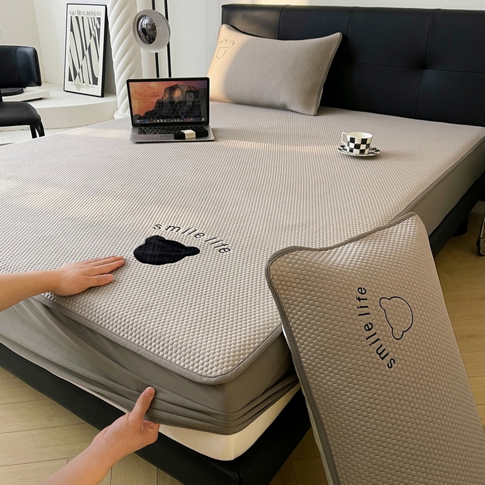 91家纺网 家纺一手货源 找家纺 爱思凯家纺 2025新款水晶边-牛奶绒学生床褥-第三批 水晶边床褥-暗粉