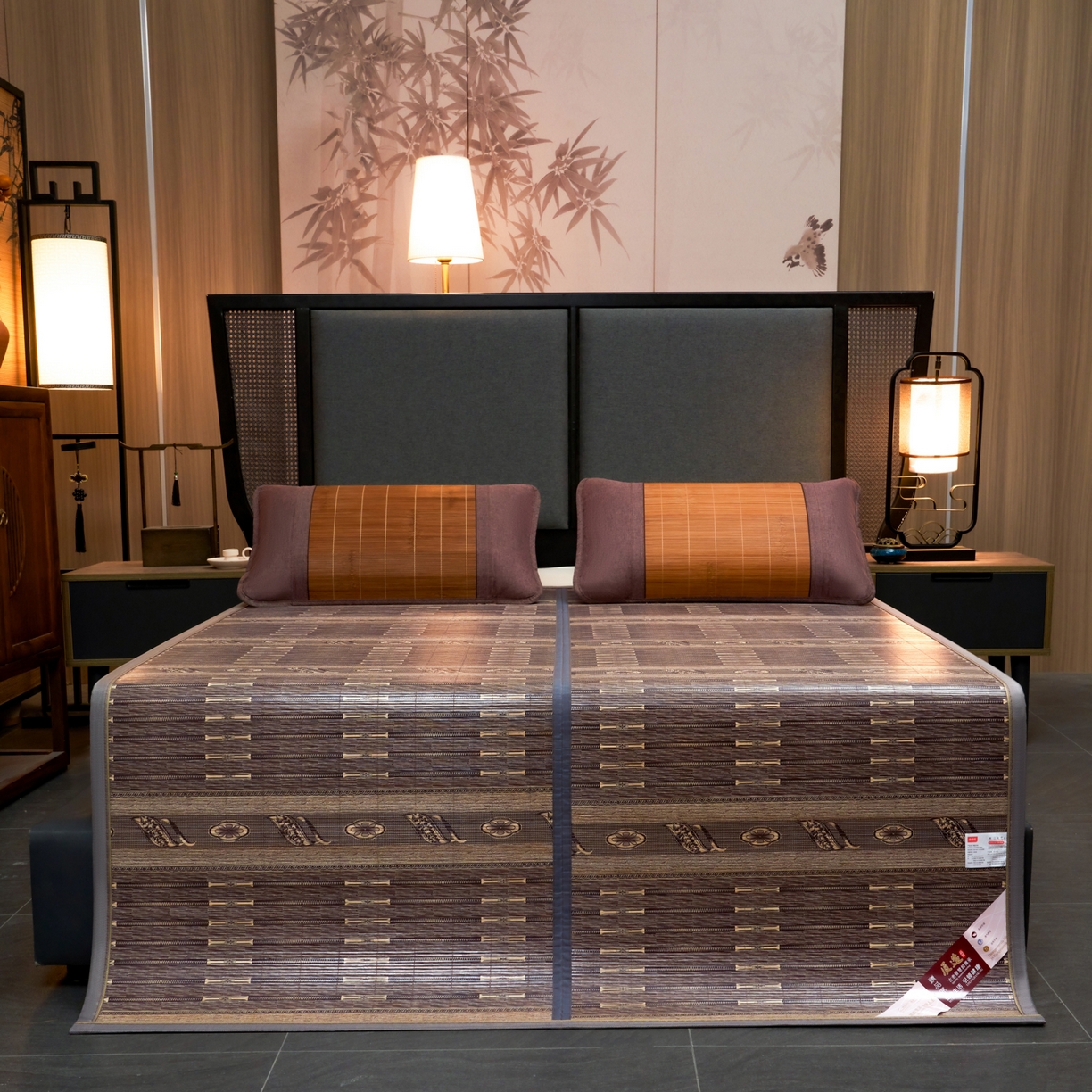 91家纺网 家纺一手货源 找家纺 （总）森璐家纺 2026新款艾草驱蚊席-百福系列