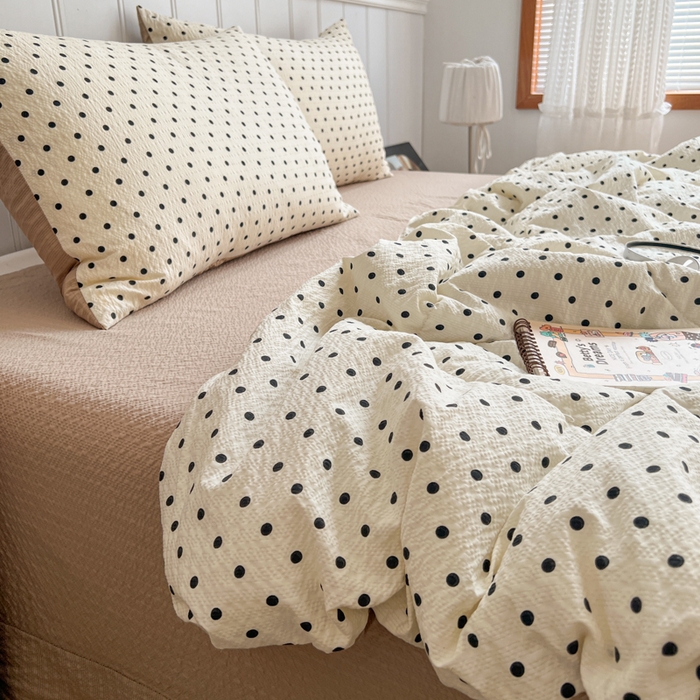 91家纺网 家纺一手货源 找家纺 （总） 梵希雅  2026新款泡芙纱夏被四件套简单款