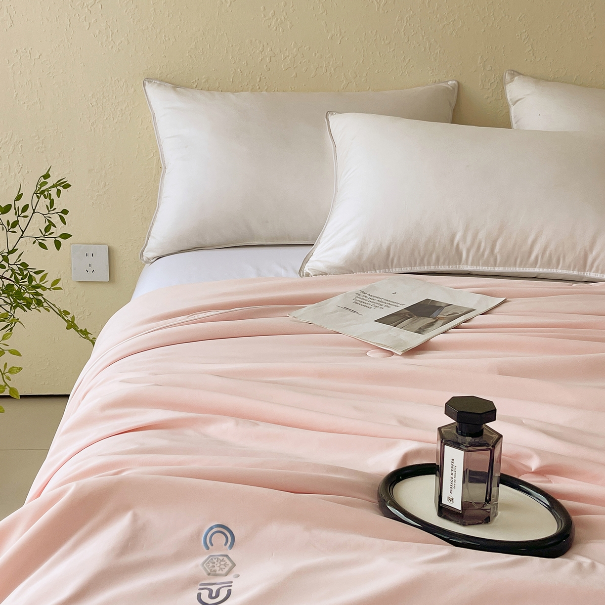 91家纺网 家纺一手货源 找家纺 （总）春皖家纺 2026新款简约百搭小凉皮凉感夏被-冷萃系列