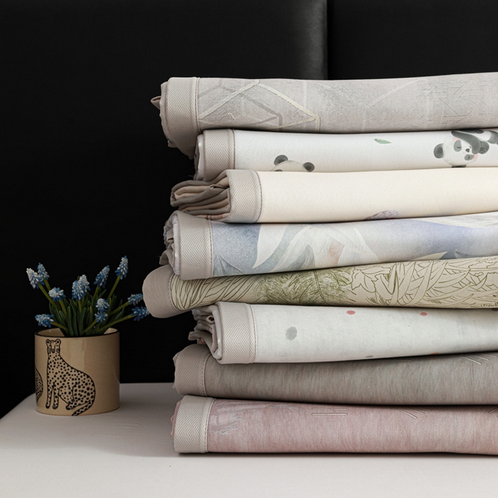 91家纺网 家纺一手货源 找家纺 富馨莱 2026新款幼儿园古藤席冰丝席双面可用儿童凉席双面凉感 巴比兔