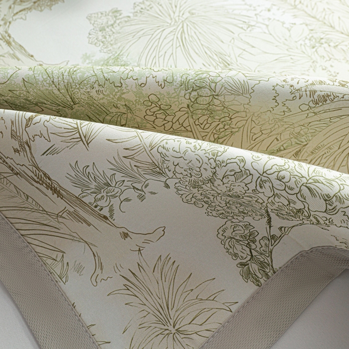 91家纺网 家纺一手货源 找家纺 富馨莱 2026新款高端竹纤维席子平铺款软凉席三件套夏季凉席席子 山间晚风