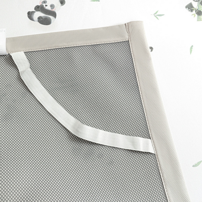 91家纺网 家纺一手货源 找家纺 富馨莱 2026新款高端竹纤维席子平铺款软凉席三件套夏季凉席席子 竹子熊猫