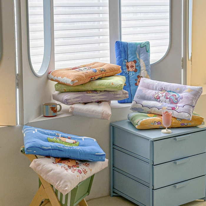 暖羽屋羽绒馆 2026新款卡通枕头婴幼儿枕芯 儿童学生小枕头 宿舍枕头 婴儿床枕头 小孩枕头 组合图