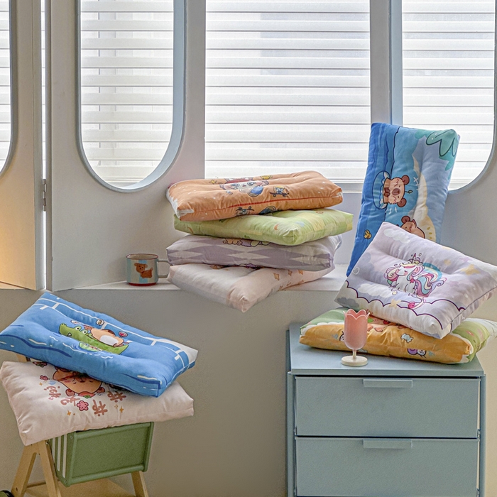 91家纺网 家纺一手货源 找家纺 暖羽屋羽绒馆 2026新款卡通枕头婴幼儿枕芯 儿童学生小枕头 宿舍枕头 婴儿床枕头 小孩枕头 组合图