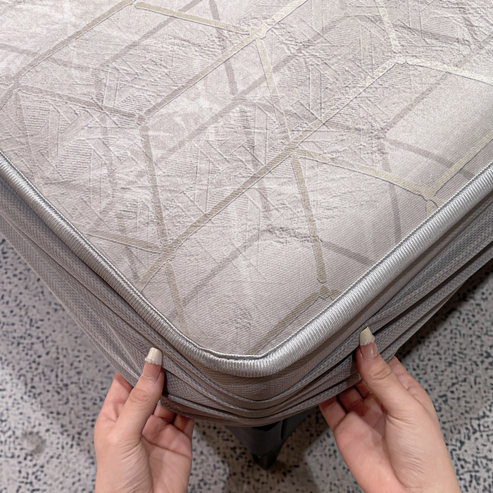 91家纺网 家纺一手货源 找家纺 富馨莱 2026新款高端竹纤维床笠款软凉席三件套夏季凉席席子 维度空间