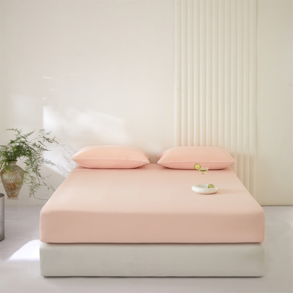 头等舱  2026新款锦氨A类凉感（165克）床笠 某姆同款 海棠玉