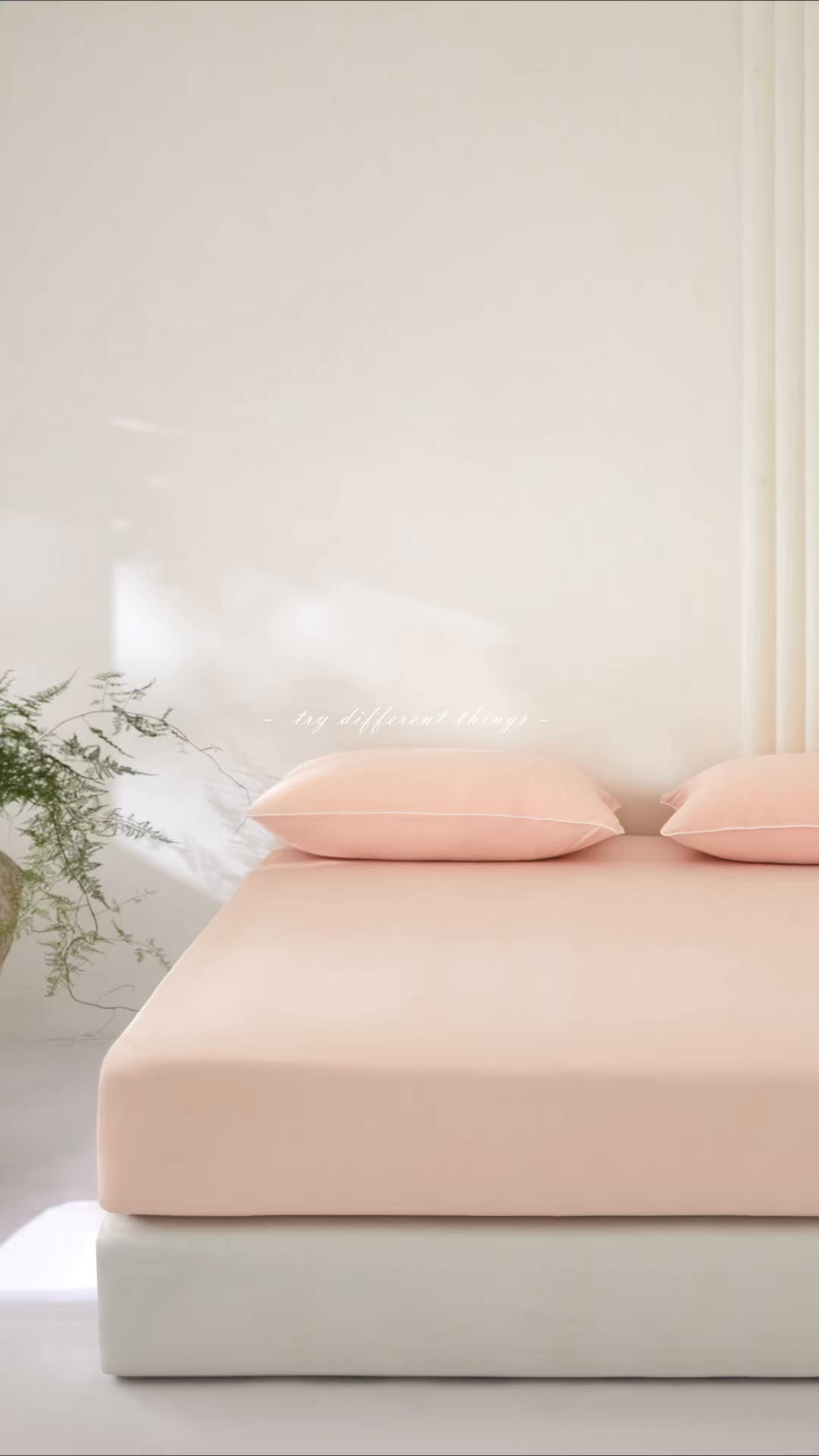 91家纺网 家纺一手货源 找家纺 头等舱  2026新款锦氨A类凉感（165克）床笠 某姆同款 海棠玉