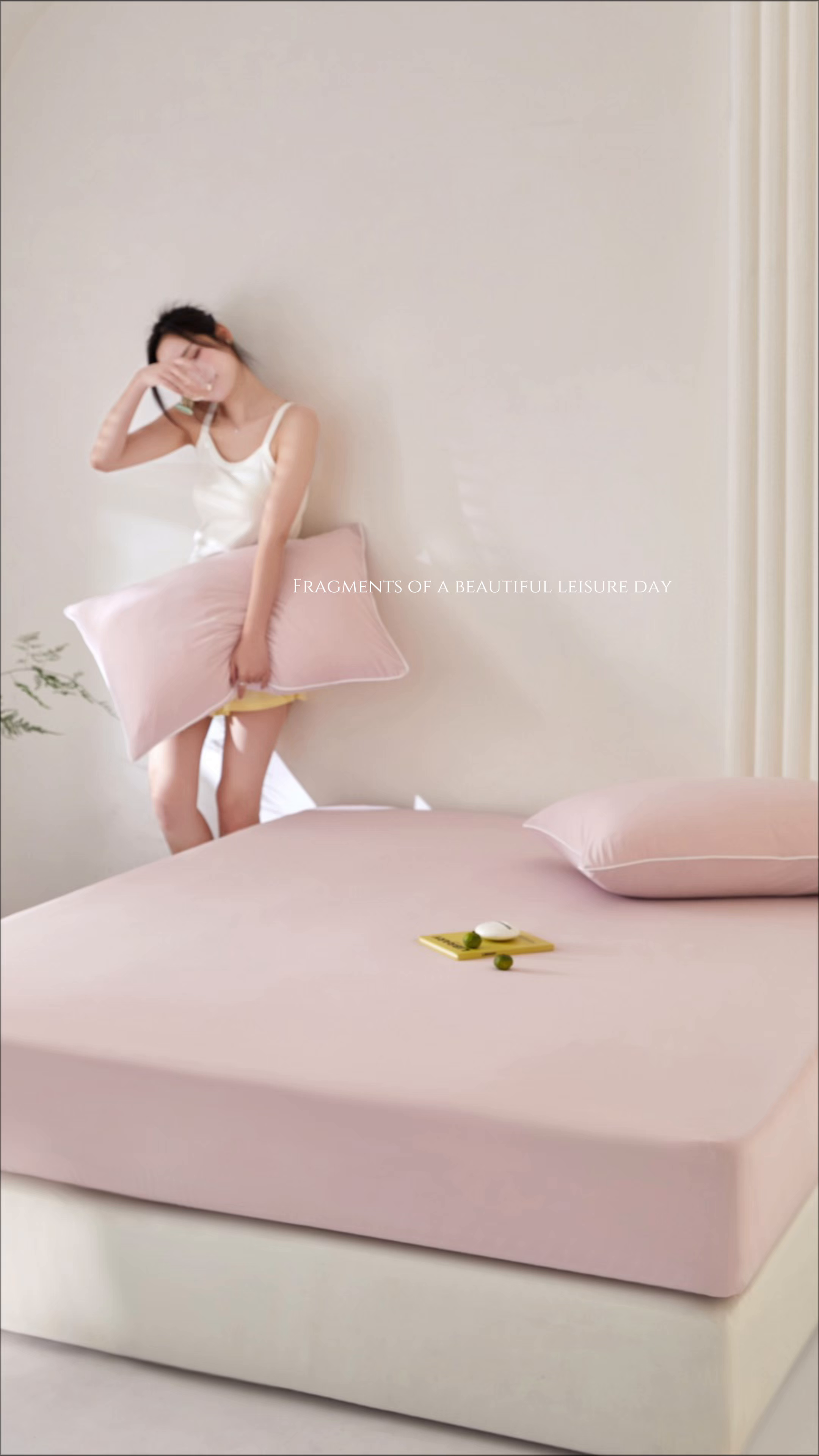 91家纺网 家纺一手货源 找家纺 头等舱  2026新款锦氨A类凉感（165克）床笠 某姆同款	 豆沙粉