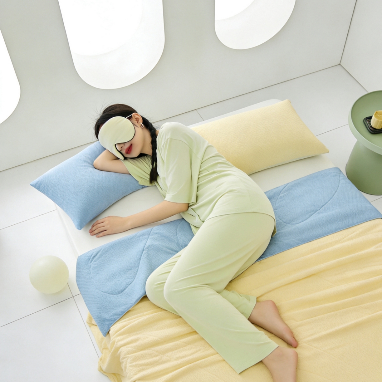 91家纺网 家纺一手货源 找家纺 （总）LADYCOCO可可家居 2026新款coolmate多巴胺色系凉感夏被系列2