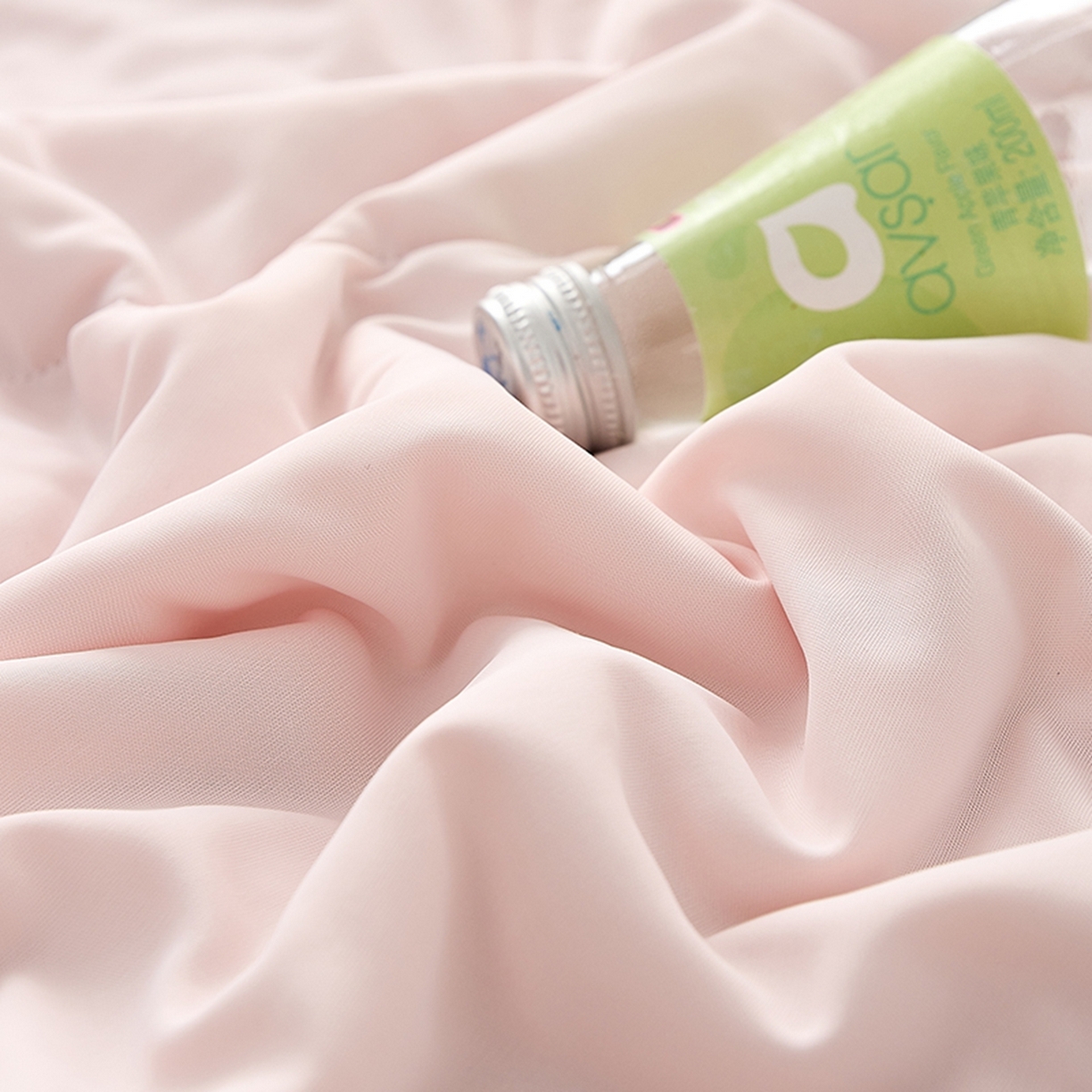 91家纺网 家纺一手货源 找家纺 LADYCOCO可可家居 2026新款coolmate多巴胺色系凉感夏被系列2 粉灰(粉色+浅灰）