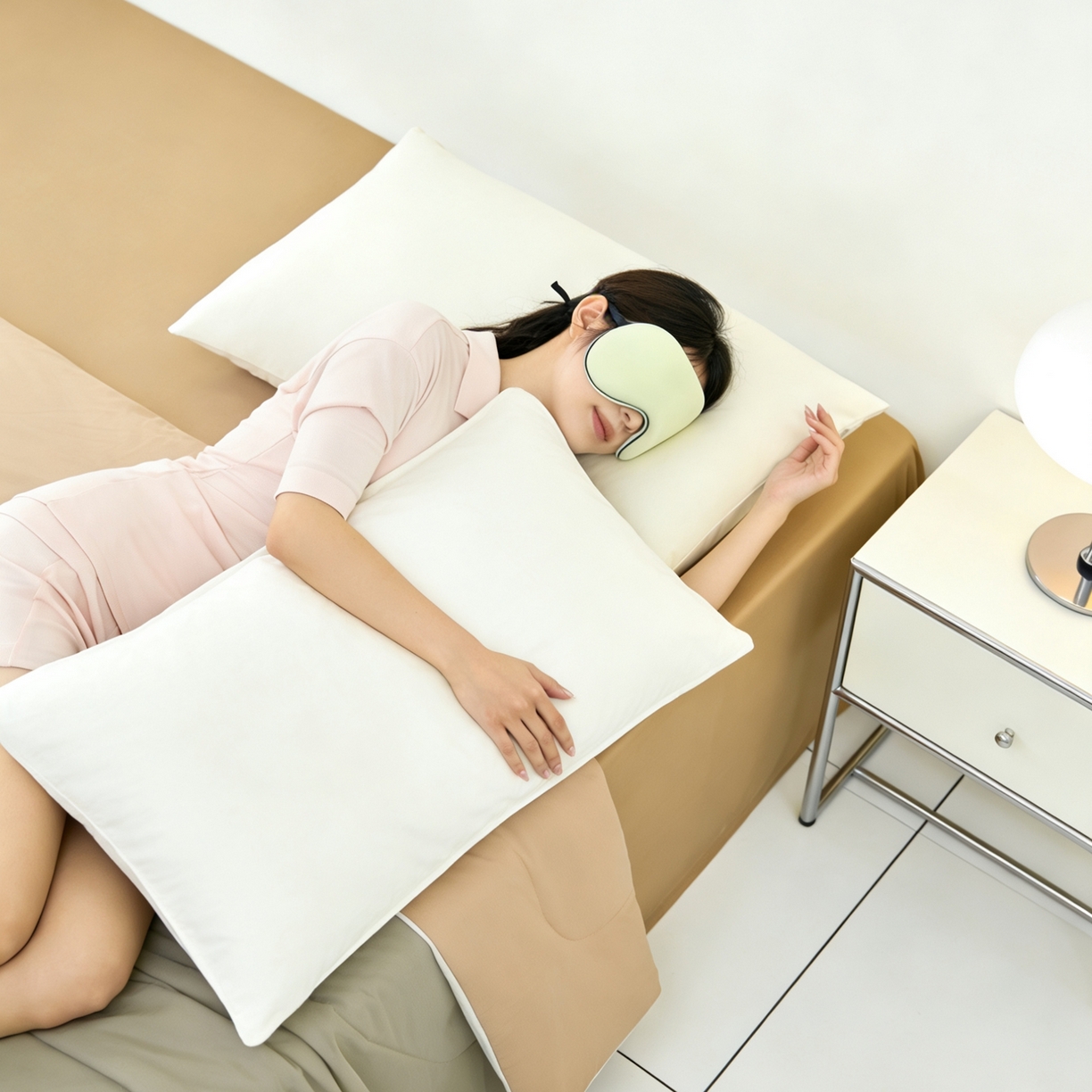 91家纺网 家纺一手货源 找家纺 LADYCOCO可可家居 2026新款coolmate多巴胺色系凉感夏被系列2 风吟麦浪（卡其+驼）