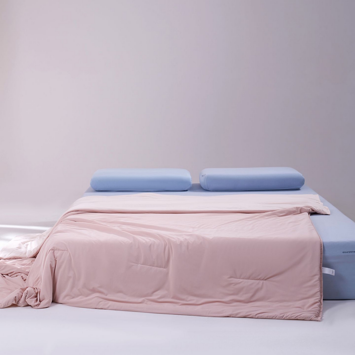 91家纺网 家纺一手货源 找家纺 花享莱 高品质2026新款亚朵酒店同款夏季双感深睡被夏被夏凉被pro3.0 橘雾粉