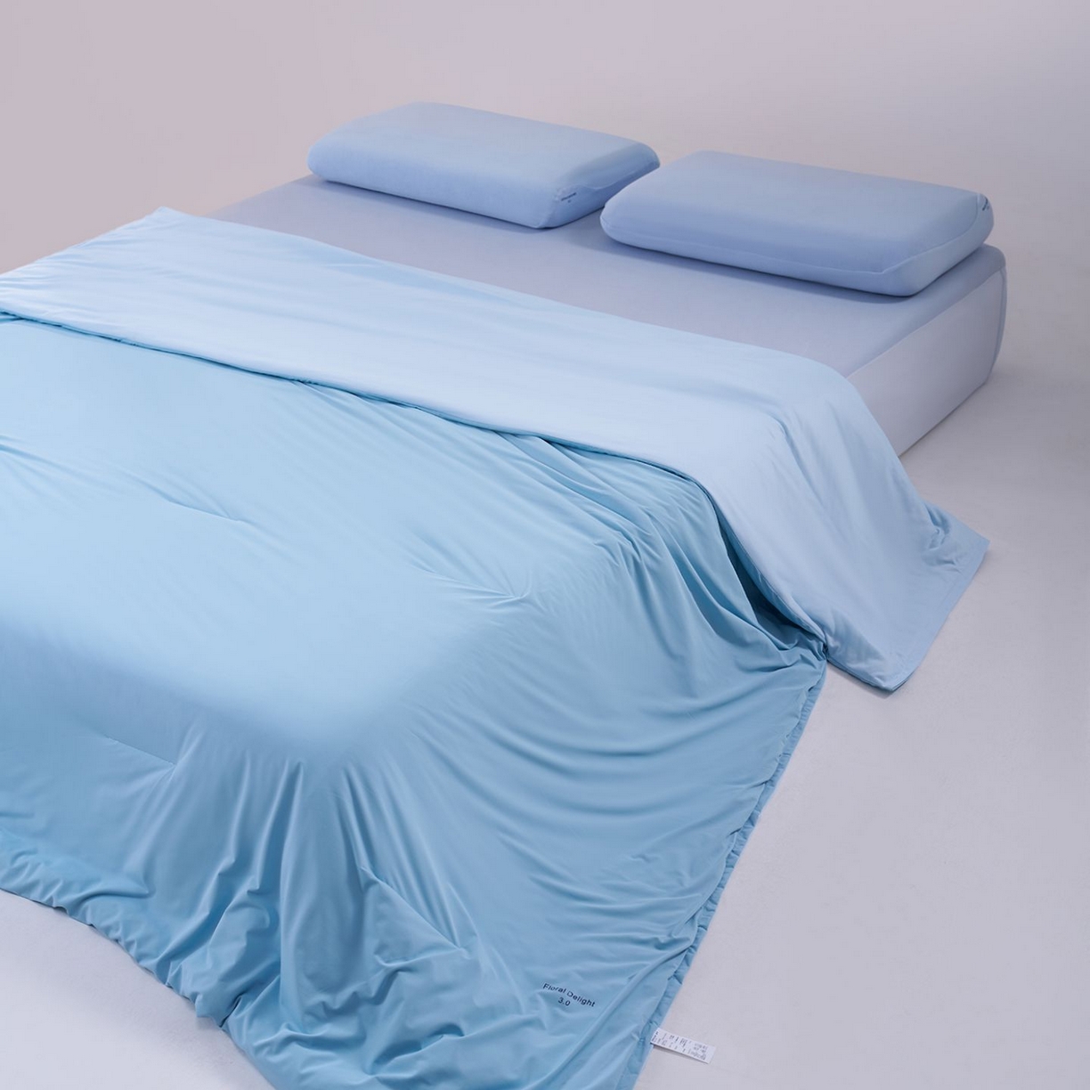 91家纺网 家纺一手货源 找家纺 花享莱 高品质2026新款亚朵酒店同款夏季双感深睡被夏被夏凉被pro3.0 静水蓝