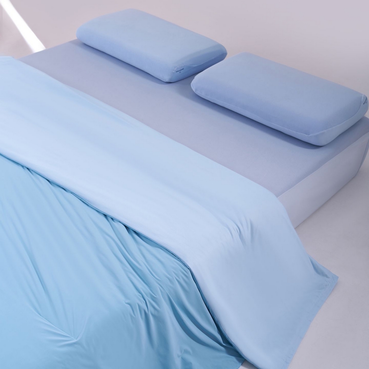 91家纺网 家纺一手货源 找家纺 花享莱 高品质2026新款亚朵酒店同款夏季双感深睡被夏被夏凉被pro3.0 静水蓝